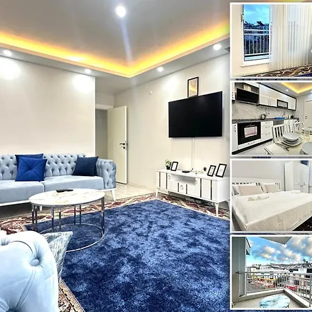 Homely! Design Antalya, Parking, Balcony, Ac! *